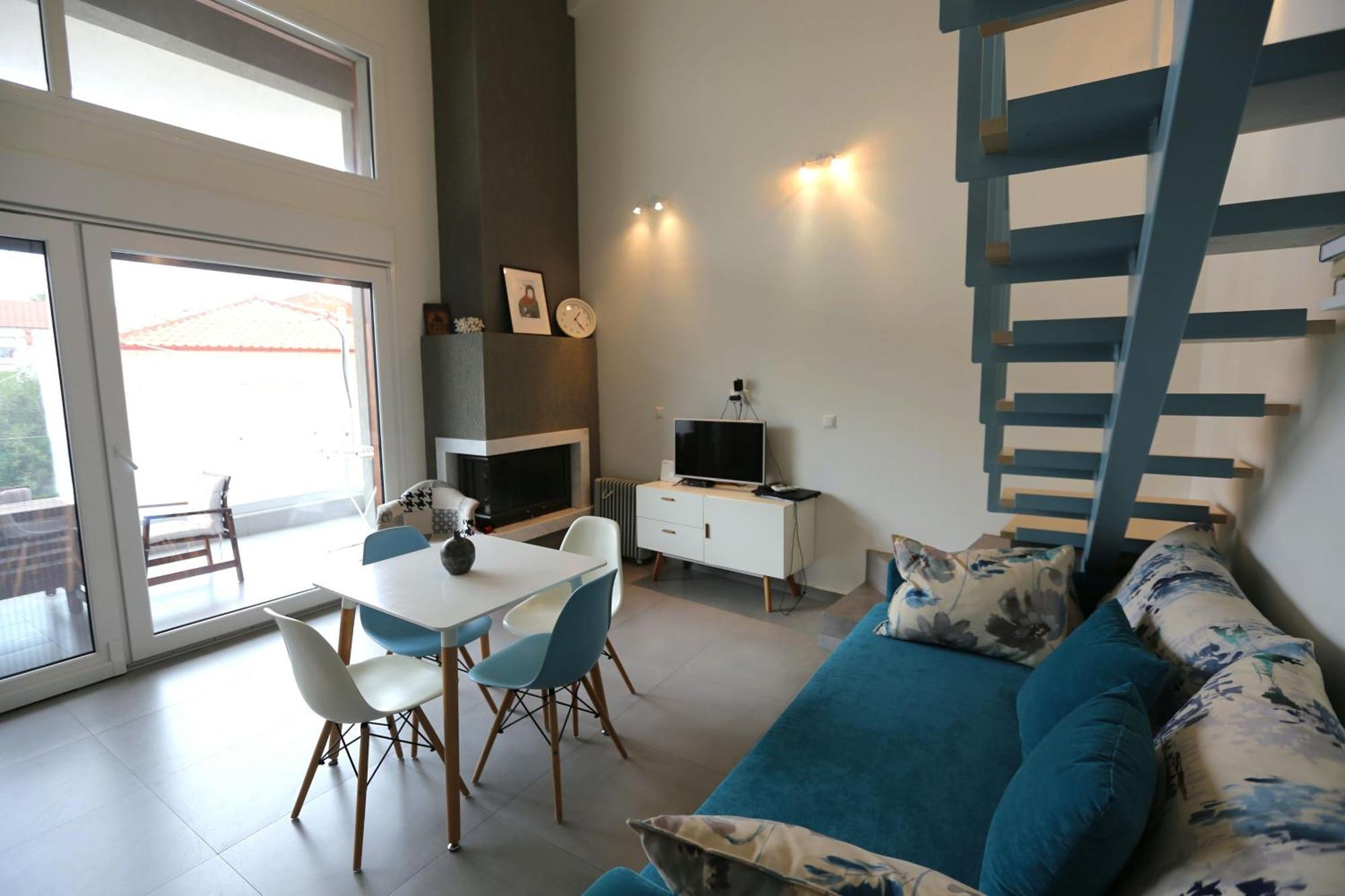 Aleksia Seaside Deluxe Apartment Pefkochori Extérieur photo
