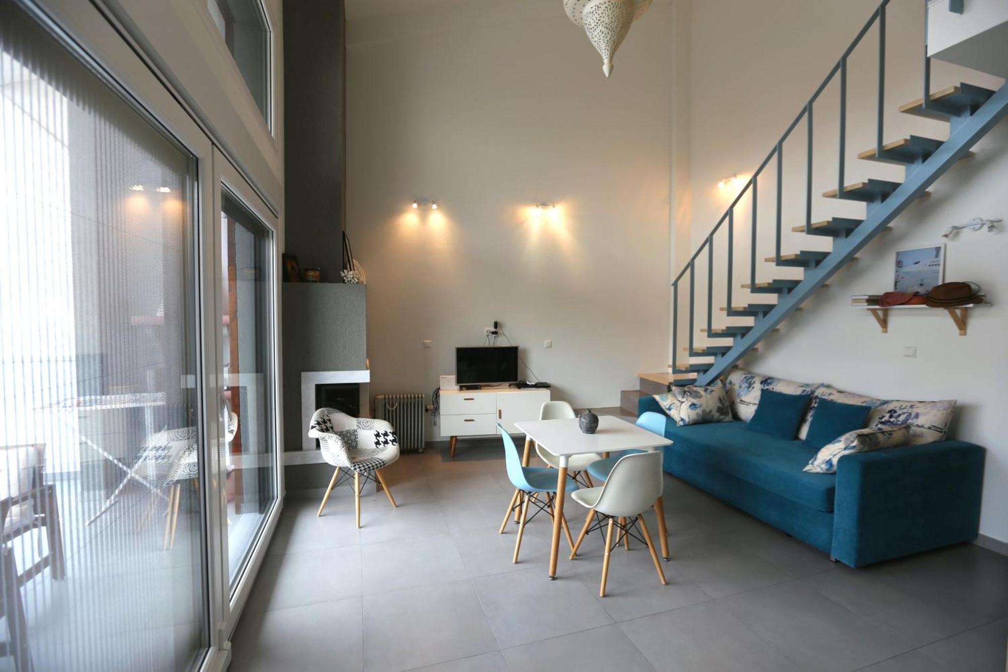 Aleksia Seaside Deluxe Apartment Pefkochori Extérieur photo