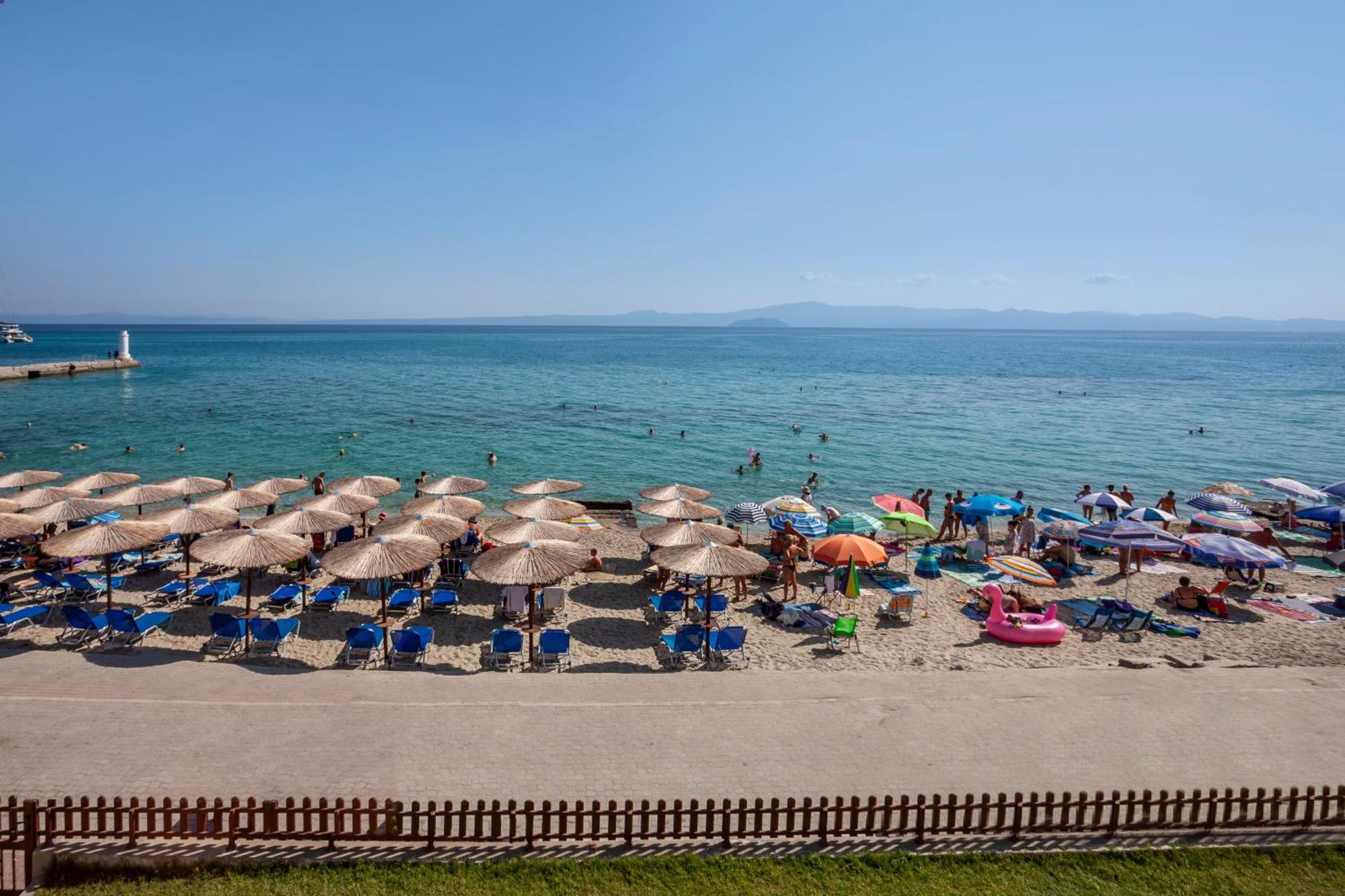 Aleksia Seaside Deluxe Apartment Pefkochori Extérieur photo