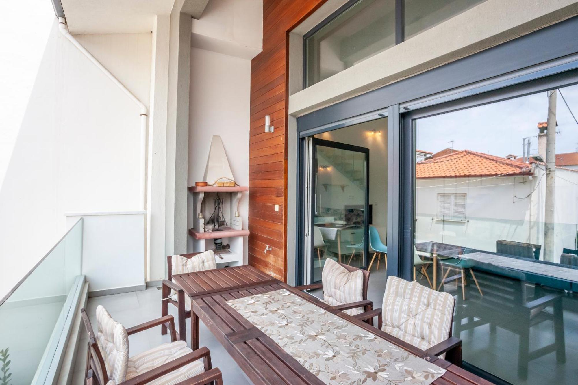 Aleksia Seaside Deluxe Apartment Pefkochori Extérieur photo